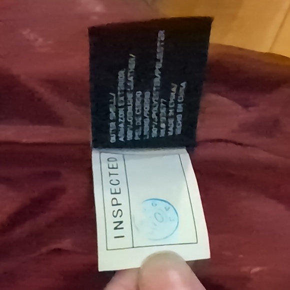 Red Genuine Leather Jacket Size M - Picture 8 of 9